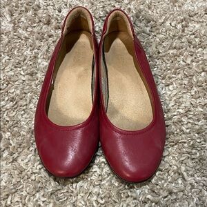 Classic Red Women's Flats
